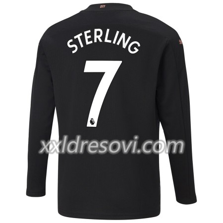 Manchester City Raheem Sterling 7 Drugi Nogometni Dres 2020-2021 Dugim Rukavima